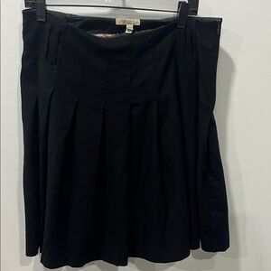 Burberry Classic Black A-Line Skirt